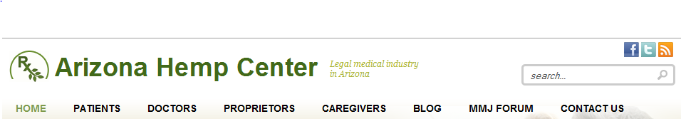 Arizona Hemp Centre banner